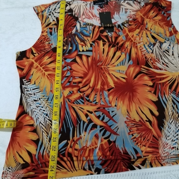 lauraplus14+ new multicolored plus size top - Picture 6 of 9